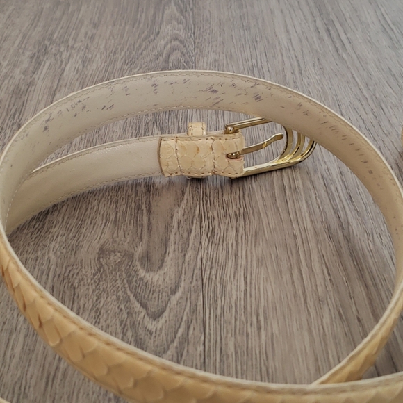 Vintage Reptile Finish Belt 30" to 35" - Picture 9 of 11